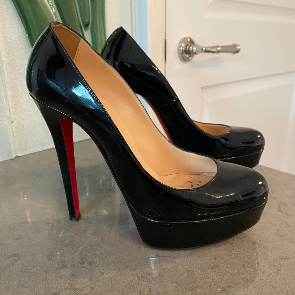 Christian Louboutin Bianca Platforms Patent Shoes